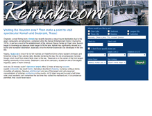 Tablet Screenshot of kemah.com