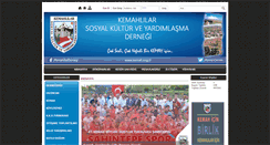 Desktop Screenshot of kemah.org.tr